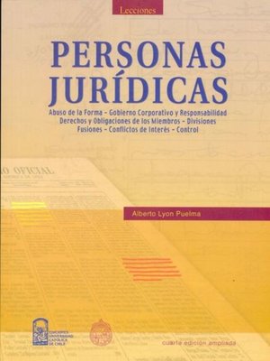 cover image of Personas jurídicas